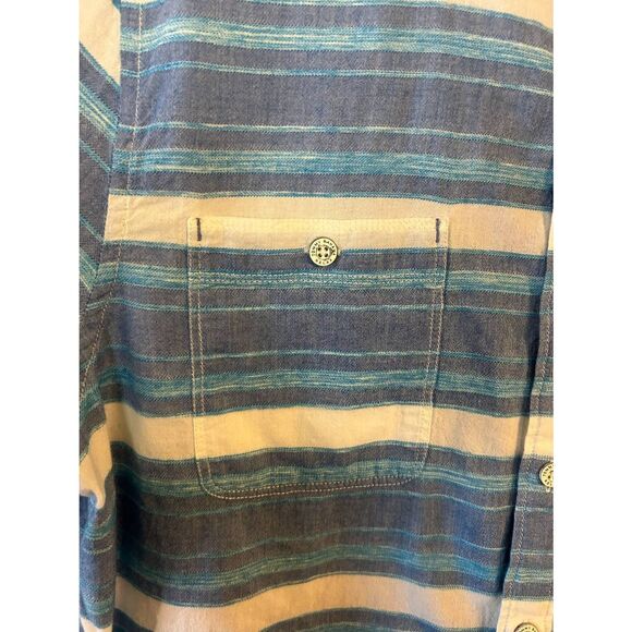 Tommy Bahama Mens Short Sleeve Button Up Shirt Blue White Plaid Size Large (5331 - Picture 2 of 9